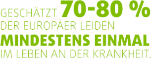 Geschätzte 70-80% der Europäer leiden mindestens einmal im Leben an Hämorrhoidenleiden